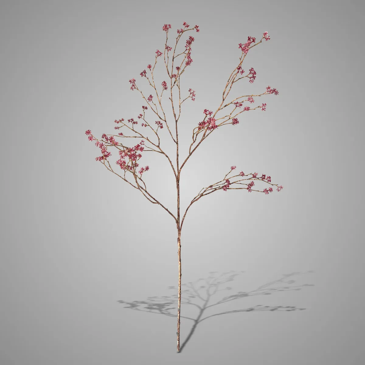 Flower Spray Burgundy 100 cm