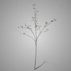 Rose Hip Branche Green 134cm