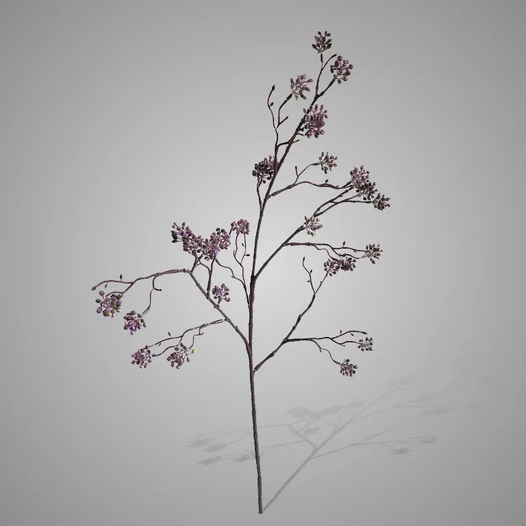Berry Branch Aubergine 90 cm