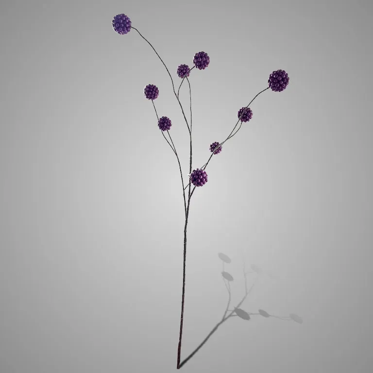 Berry Ball Spray Purple 126cm